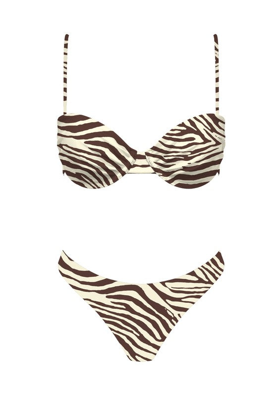 zebra dreams bikini set